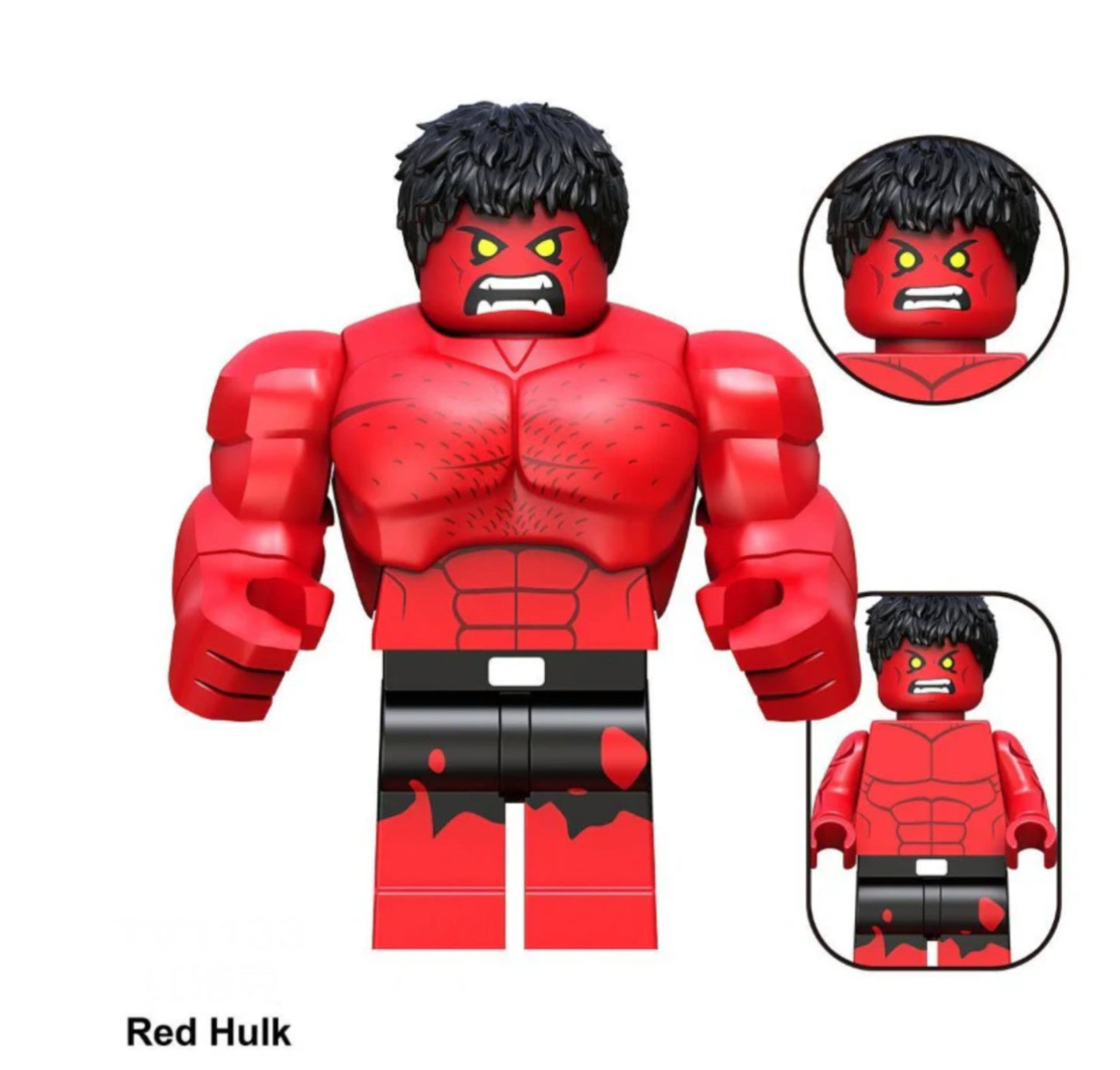 PREVENTE MINIFIGURE MARVEL UNIVERS: RED HULK custom Disponibilité fin octobre 2025