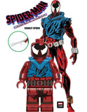 ♥️♥️MINIFIGURE MARVEL UNIVERS SPIDERMAN: SCARLET SPIDER custom