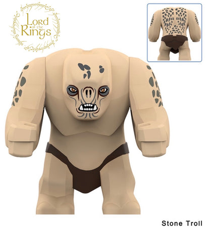 PREVENTE MINIFIGURE LORD OF THE RING/ HOBBIT UNIVERS: STONE TROLL custom Disponibilité mi-septembre 2026