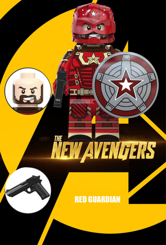 MINIFIGURE MARVEL UNIVERS: RED GUARDIAN (THE NEW AVENGERS) custom