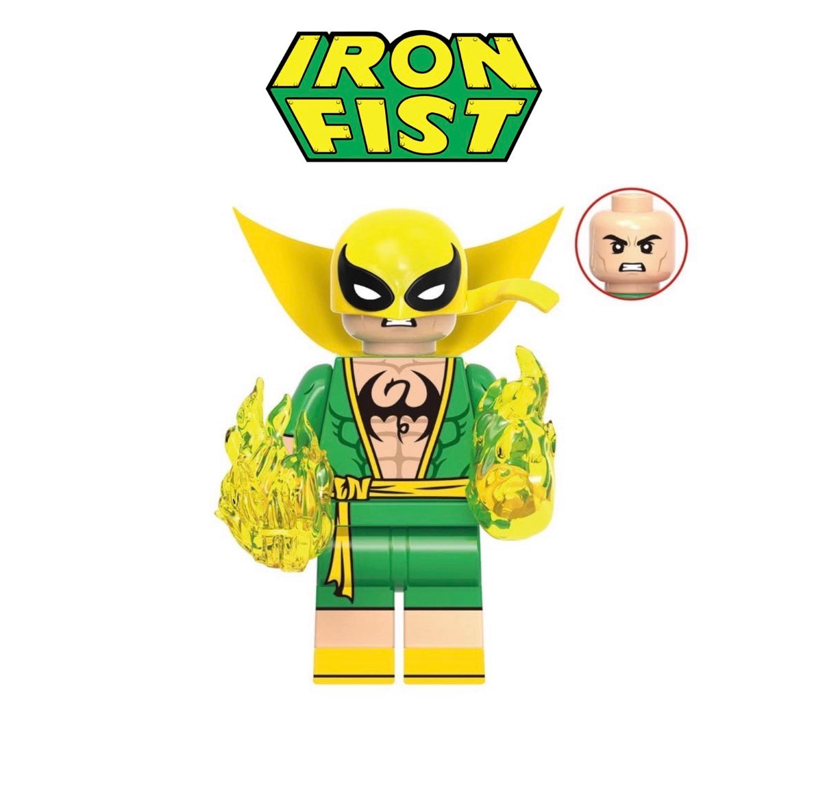 PREVENTE MINIFIGURE MARVEL UNIVERS: IRON FIST COMICS custom Disponibilité fin Mai 2026