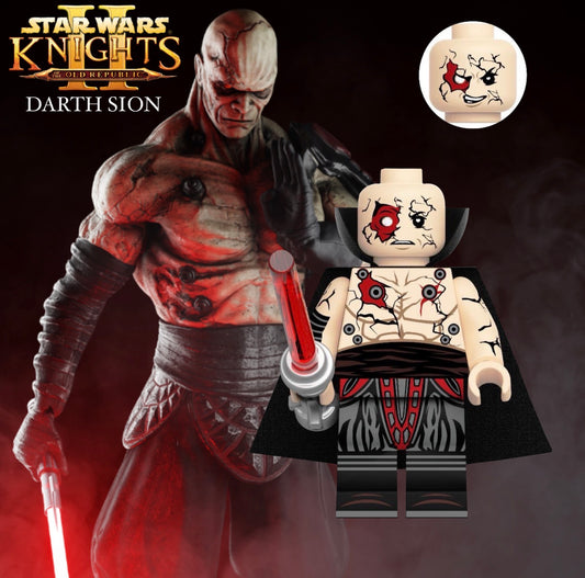 ⭐️⭐️⭐️MINIFIGURE STAR WARS UNIVERS: SITH DARTH SION ⭐️⭐️⭐️Custom