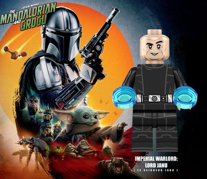 PREVENTE MINIFIGURE STAR WARS UNIVERS(The Mandalorian and Grogu): LORD JANU Custom Disponibilité fin juin 2026