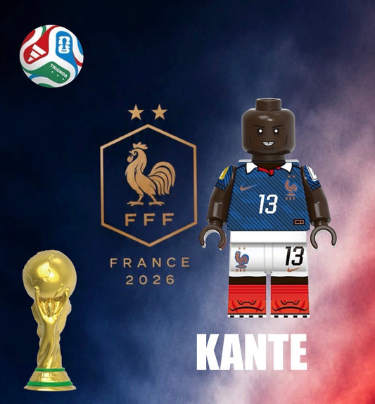 PREVENTE MINIFIGURE FOOTBALL UNIVERS: KANTÉ custom DISPONIBILITÉ DEBUT NOVEMBRE 2026