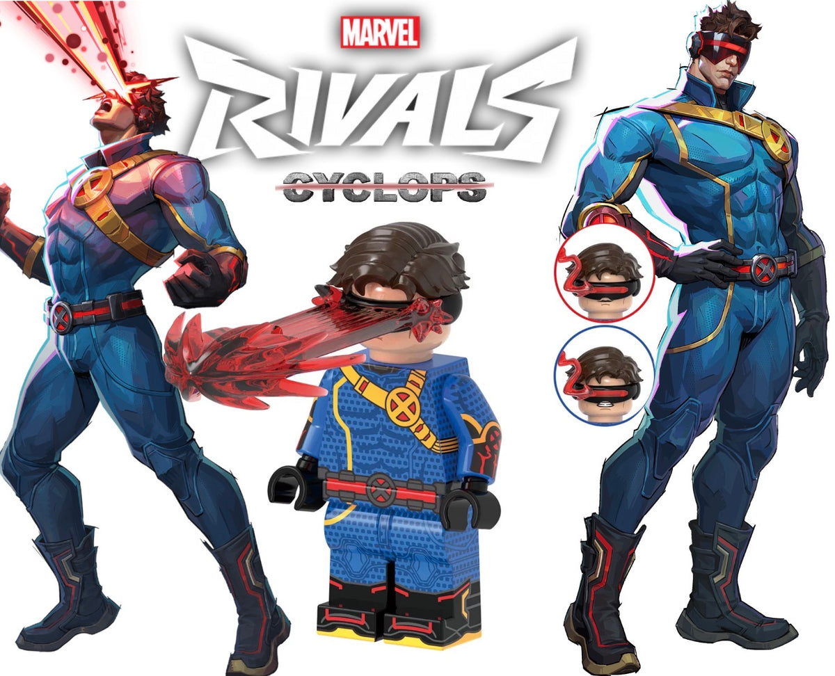 PREVENTE MINIFIGURE MARVEL UNIVERS: CYCLOPS RIVALS Custom Disponibilité Novembre 2026