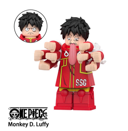 PRÉVENTE ⭐️⭐️⭐️MINIFIGURE ONE PEACE UNIVERS: MONKEY D. LUFFY FUTURE ⭐️⭐️⭐️custom DISPONIBILITÉ DÉBUT NOVEMBRE 2026