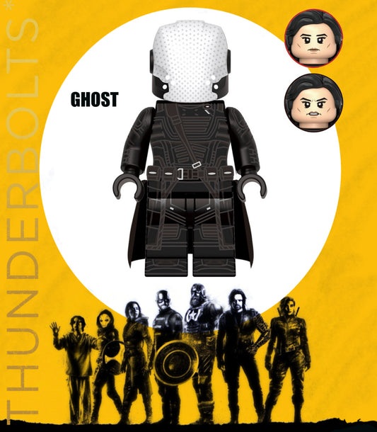 MINIFIGURE MARVEL UNIVERS: GHOST (THUNDERBOLTS*) custom