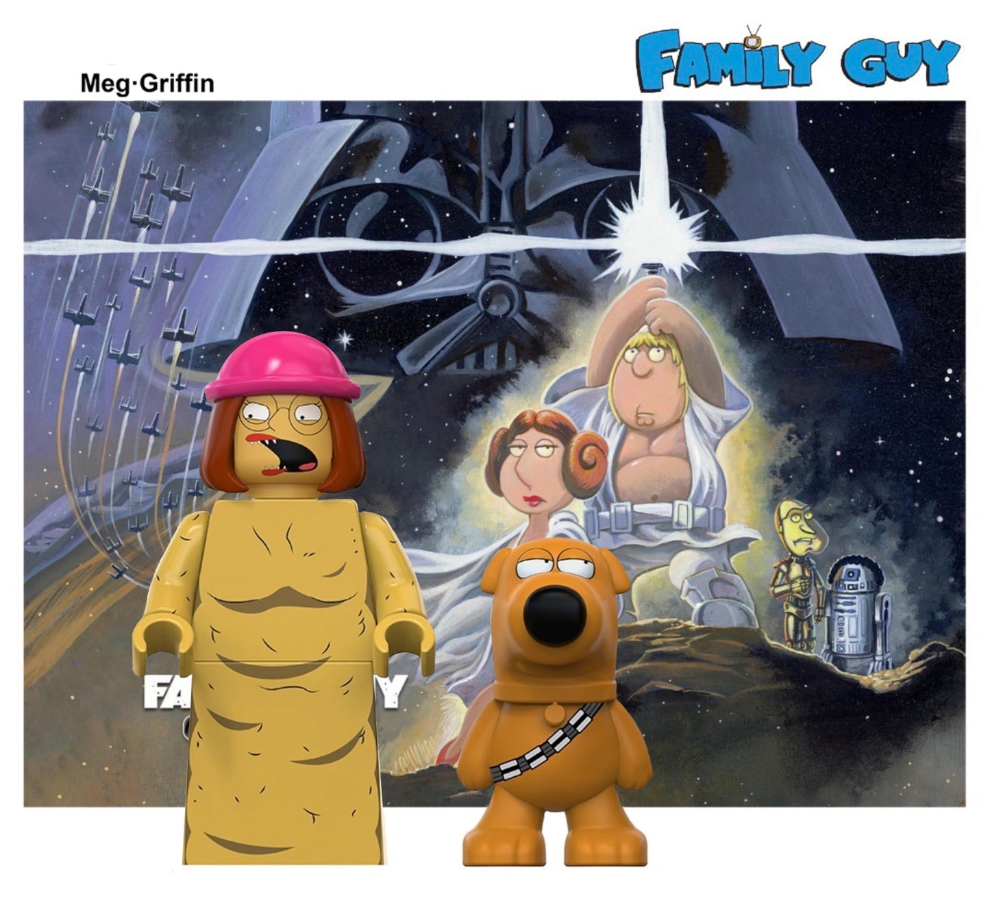 MINIFIGURE FAMILY GUY UNIVERS: MEG GRIFFIN (STAR WARS) Custom