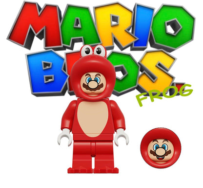 PREVENTE MINIFIGURE SUPER MARIO UNIVERS: MARIO BROS FROG custom Disponibilité fin septembre 2026
