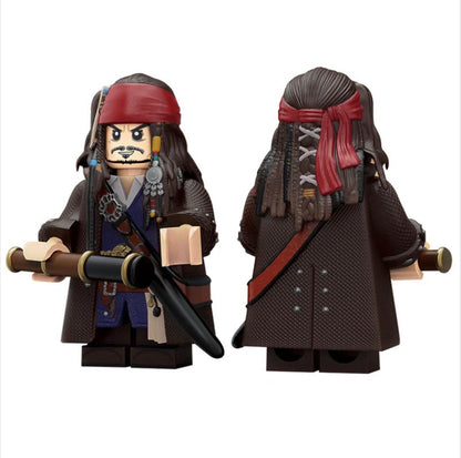 SUPERBE⭐️⭐️⭐️MINIFIGURE DISNEY UNIVERS EDITION LIMITÉE : JACK SPARROW (Version A)⭐️⭐️⭐️custom