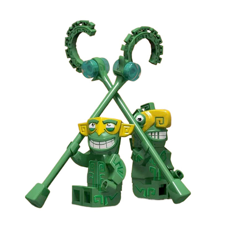 ♥️♥️♥️LOT DE 2 MINIFIGURES NE ZHA UNIVERS:   Custom ♥️♥️♥️TOP ZEDBRICK 2025♥️♥️♥️