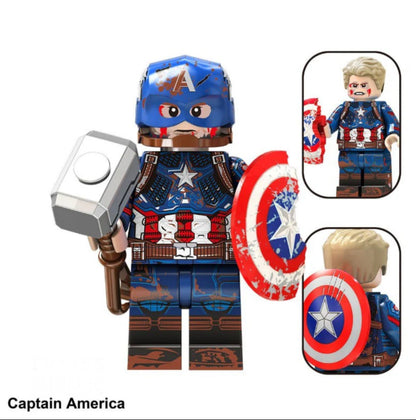 MINIFIGURE MARVEL UNIVERS: CAPTAIN AMERICA custom
