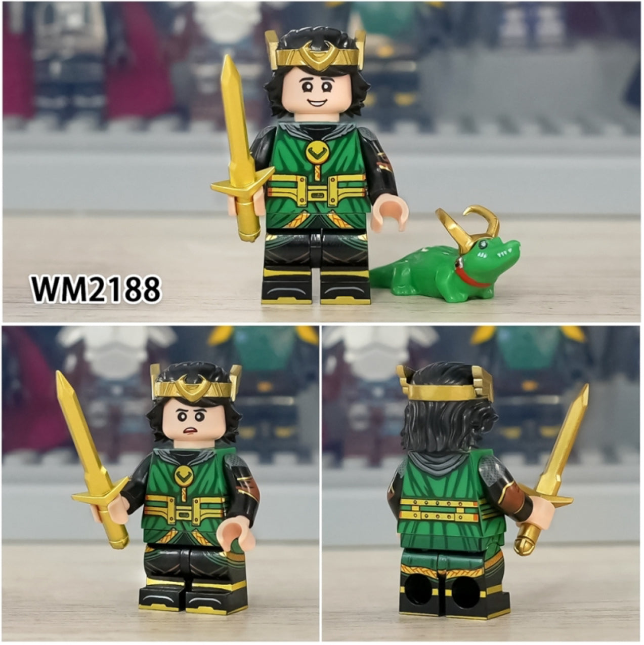 MINIFIGURE KID LOKI custom