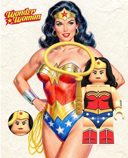 MINIFIGURE DC UNIVERS : WONDER WOMAN COMICS custom