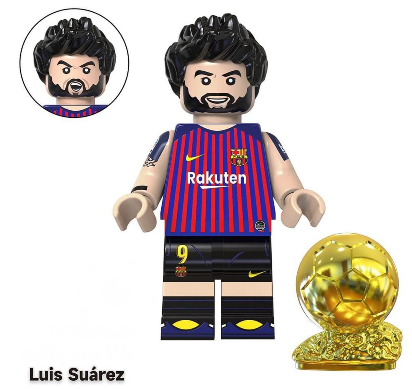 MINIFIGURE FOOTBALL UNIVERS ⚽️: LUIS SUÁREZ custom