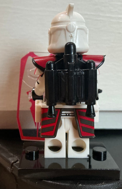 MINIFIGURE STAR WARS UNIVERS: CORUSCANT GUARD RIOT TROOPER Custom