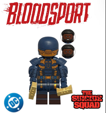 ⭐️⭐️⭐️MINIFIGURE DC UNIVERS : BLOODSPORT⭐️⭐️⭐️custom