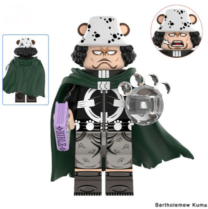 MINIFIGURE ONE PEACE UNIVERS: BARTHOLEMEW KUMA custom