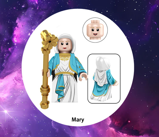 ♥️♥️♥️MINIFIGURE LES DIEUX UNIVERS: MARY ♥️♥️♥️custom