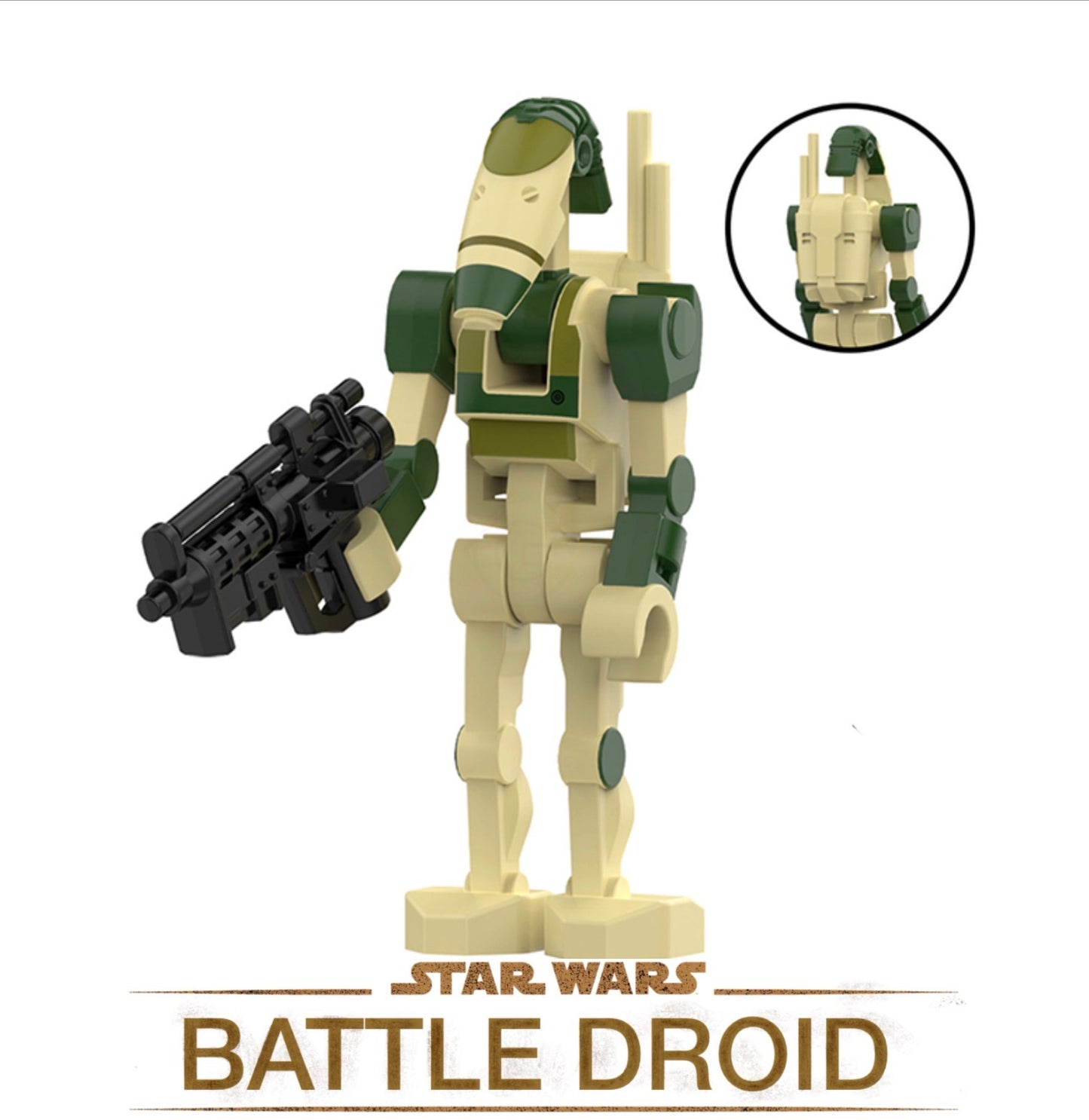 PREVENTE MINIFIGURE STAR WARS UNIVERS:  BATTLE DROID CUSTOM Disponibilité mi-septembre 2026