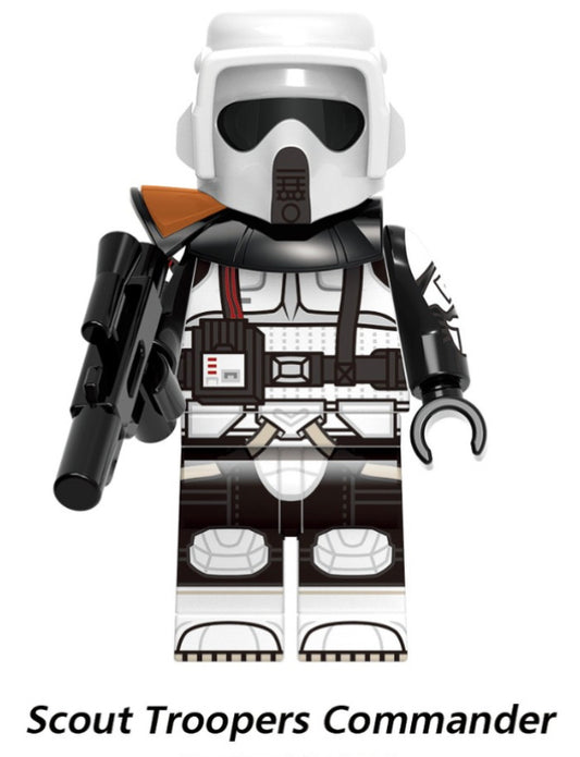 MINIFIGURE SCOUT TROOPER COMMANDER custom