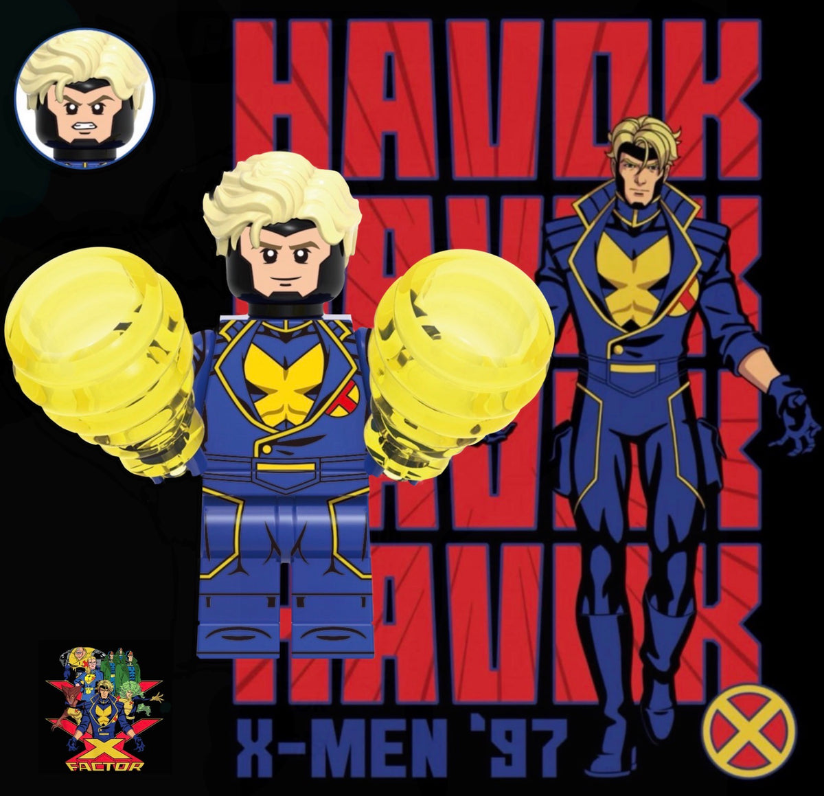 PREVENTE MINIFIGURE MARVEL UNIVERS: HAVOK Custom Disponibilité Novembre 2026