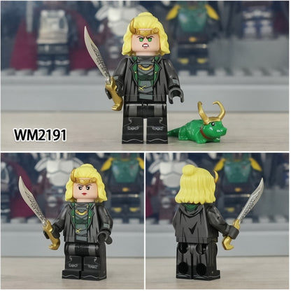 MINIFIGURE SYLVIE (loki) custom