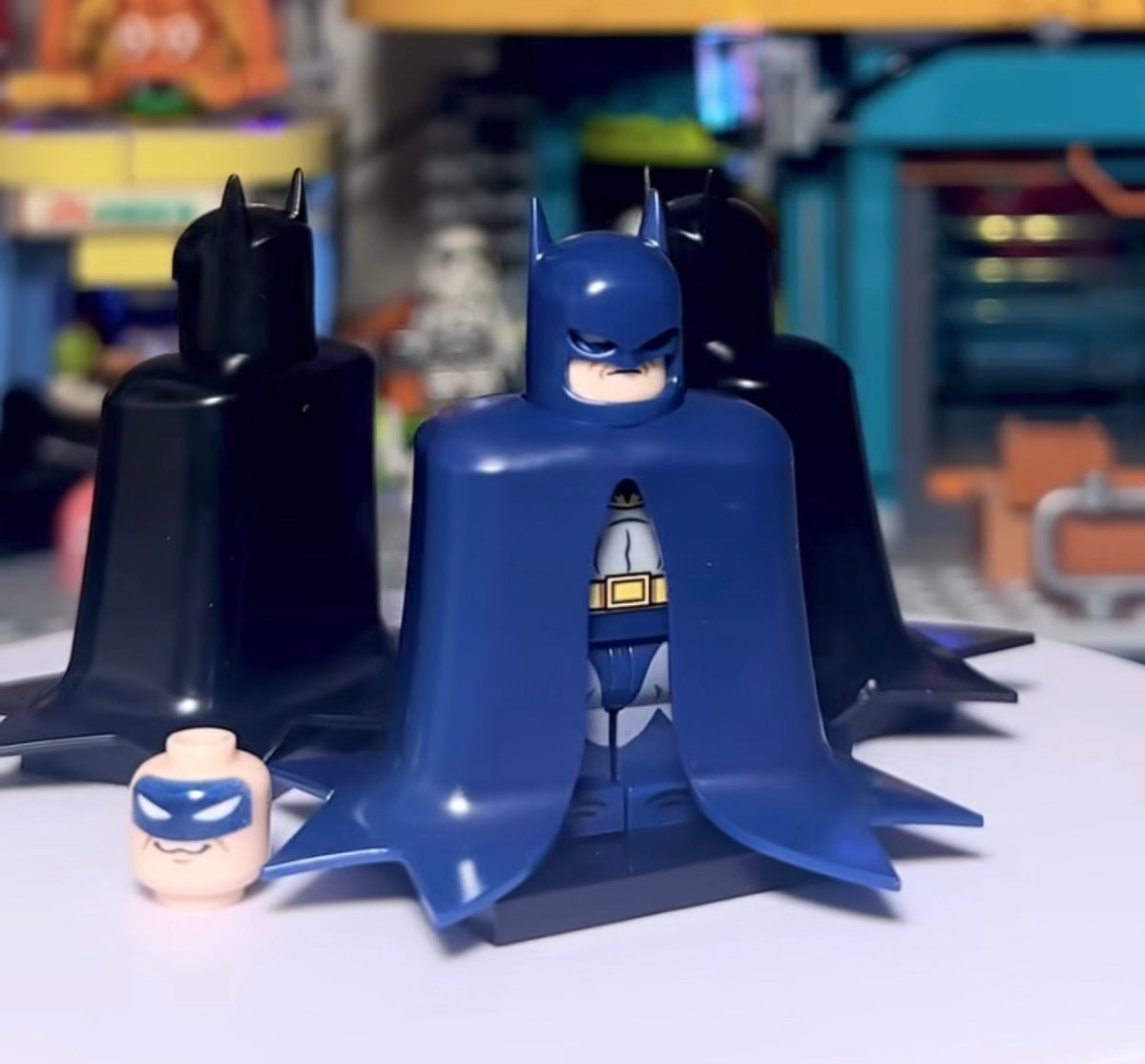 MINIFIGURE DC UNIVERS: THE BATMAN "Blue" ANIMATED SERIES Custom