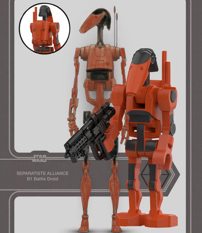 PREVENTE MINIFIGURE STAR WARS UNIVERS:  BATTLE DROID CUSTOM Disponibilité mi-septembre 2026