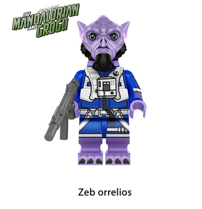 PREVENTE MINIFIGURE STAR WARS UNIVERS(The Mandalorian and Grogu): ZEB ORRELIOS Custom Disponibilité fin juin 2026