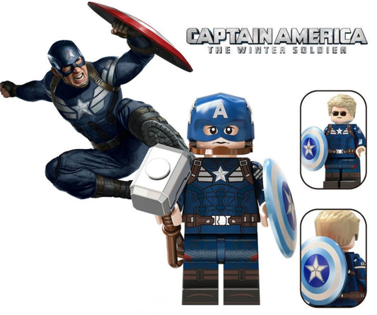 MINIFIGURE MARVEL UNIVERS: CAPTAIN AMERICA custom