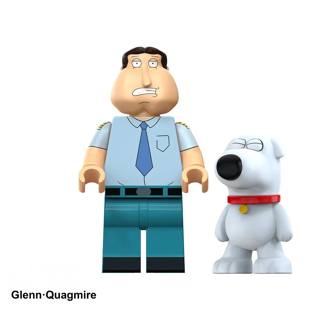 MINIFIGURE FAMILY GUY UNIVERS: GLENN QUAGMIRE Custom