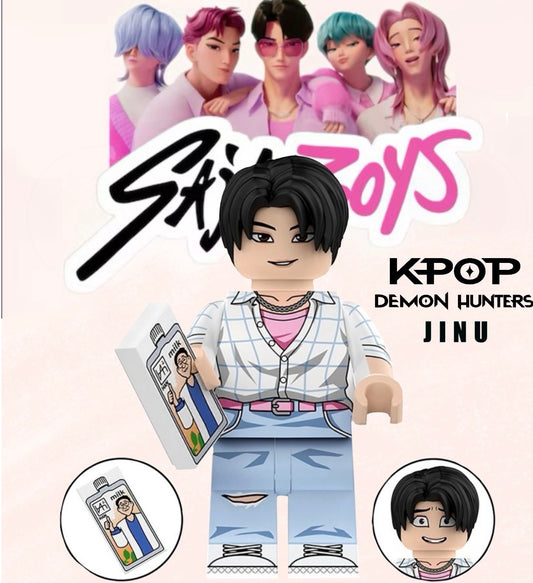 ♥️♥️♥️MINIFIGURE K-POP DÉMON HUNTER UNIVERS : JINU ♥️♥️♥️custom