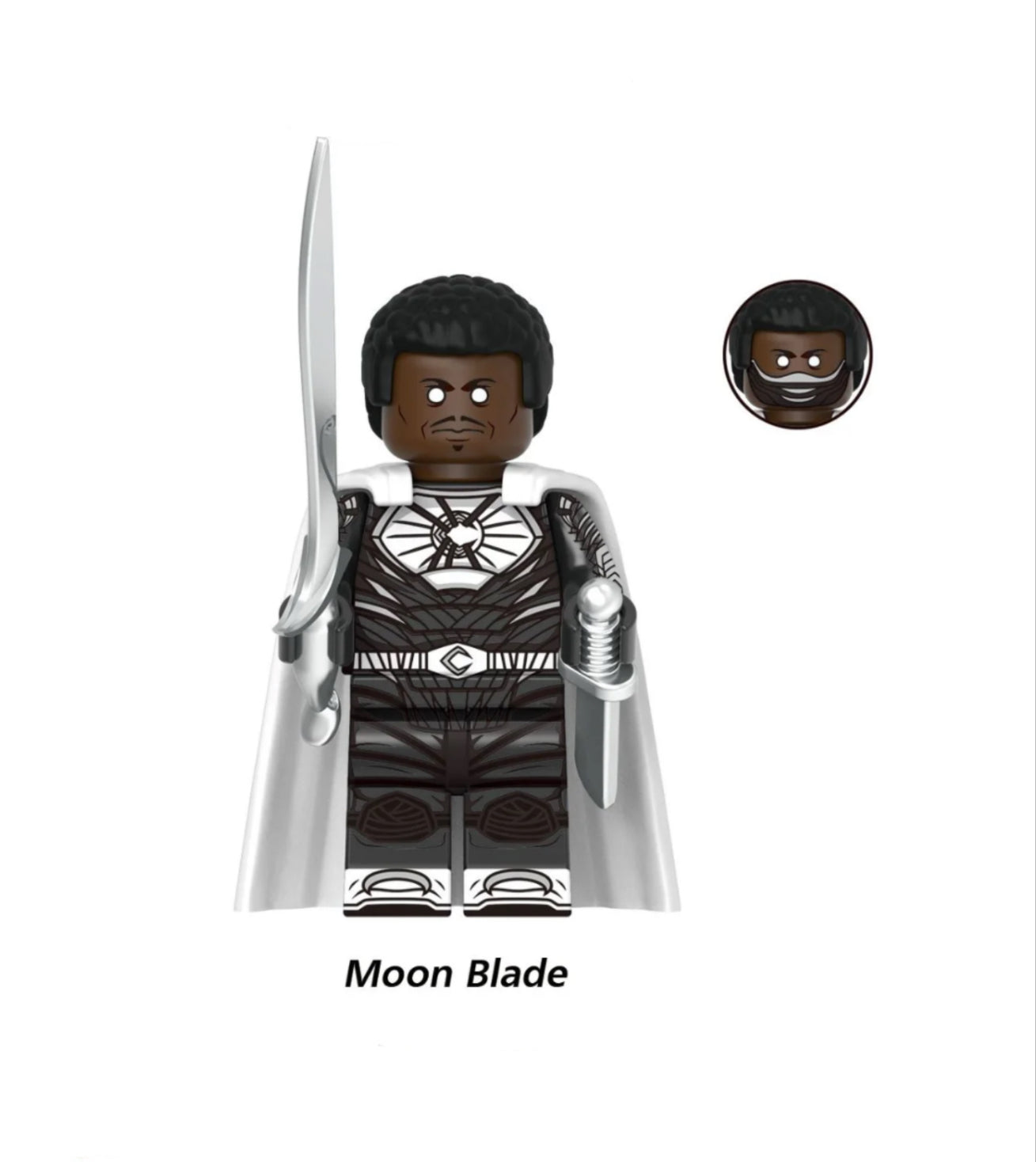 PREVENTE MINIFIGURE MARVEL UNIVERS : MOON BLADE WHAT IF…? custom Disponibilité fin Novembre 2025