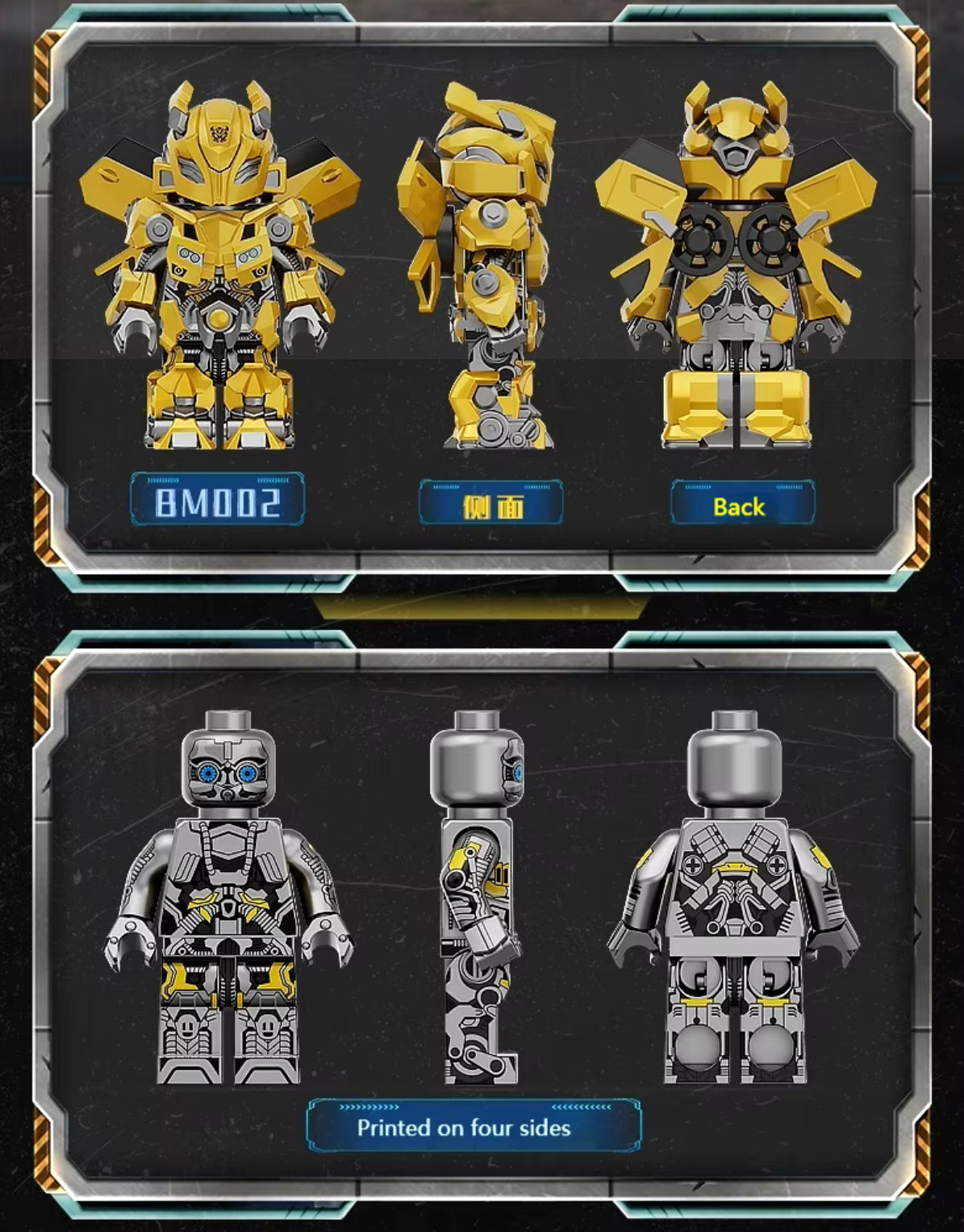 EDITION ULTRA LIMITED MINIFIGURE TRANSFORMERS UNIVERS: BUMBLEBEE CUSTOM