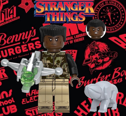 MINIFIGURE STRANGER THINGS UNIVERS: LUCAS Custom