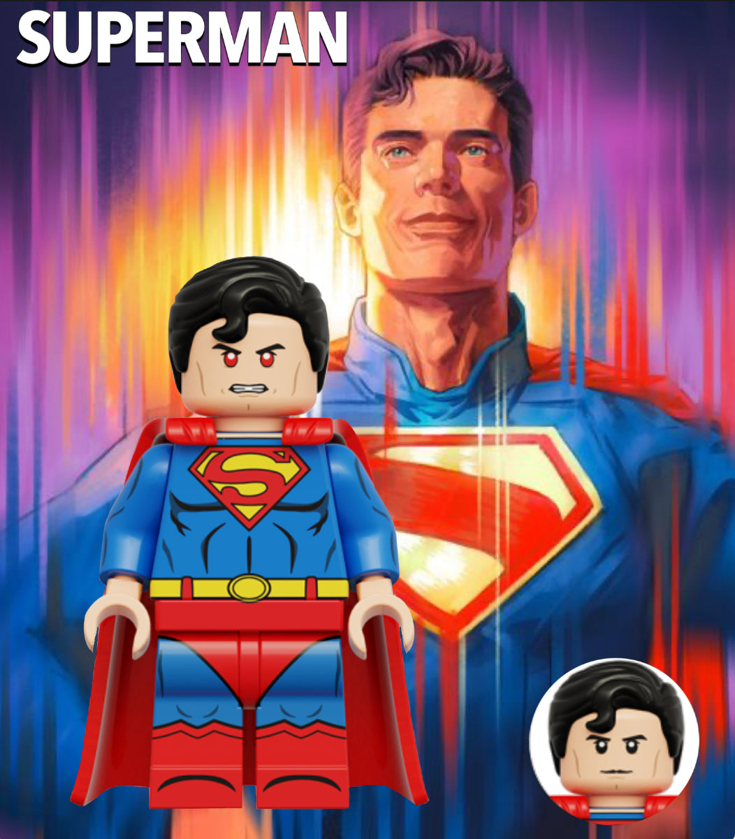 MINIFIGURE DC UNIVERS : SUPERMAN custom