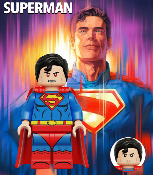 MINIFIGURE DC UNIVERS : SUPERMAN custom