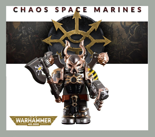 PREVENTE MINIFIGURE WARHAMMER 40K UNIVERS: IRON WARRIORS custom Disponibilité fin juin 2026
