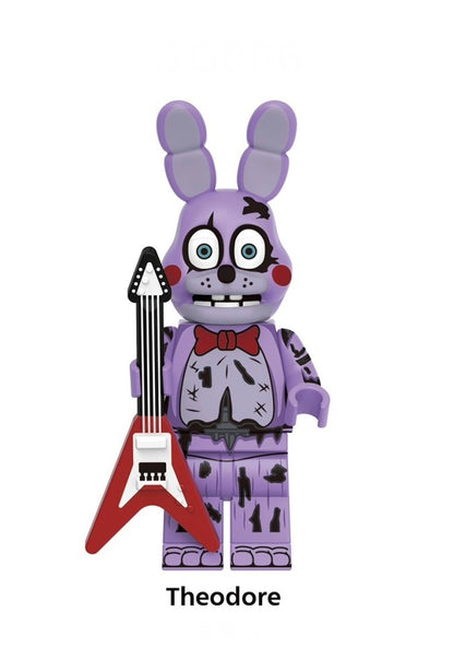 MINIFIGURE HORREUR UNIVERS: THÉODORE "FIVE NIGHTS AT FREDDY’S"CUSTOM