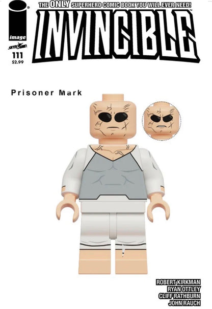 PREVENTE MINIFIGURE INVINCIBLE UNIVERS : PRISONERS MARK custom Disponibilité fin juillet 2026