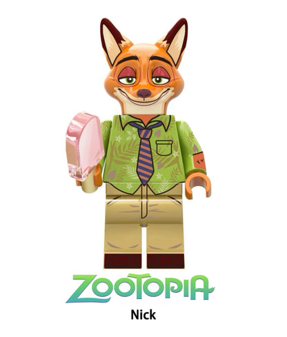 ⭐️ ⭐️ DISNEY MINIFIGURE ZOOTOPIA UNIVERS: NICK ⭐️ ⭐️ custom
