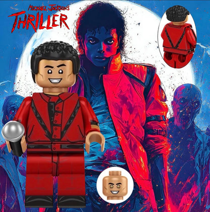 PREVENTE MINIFIGURE MUSIQUE UNIVERS : MICKAEL JACKSON THRILLER custom Disponibilité juin 2026