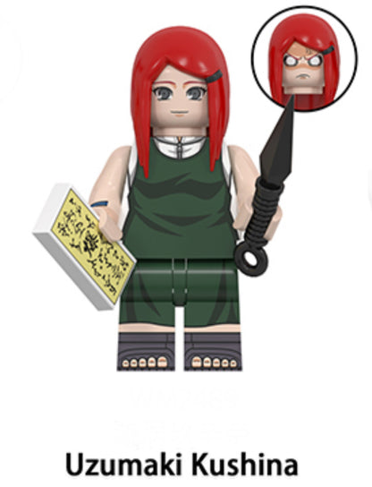 MINIFIGURE NARUTO UNIVERS: UZUMAKI KUSHINA custom