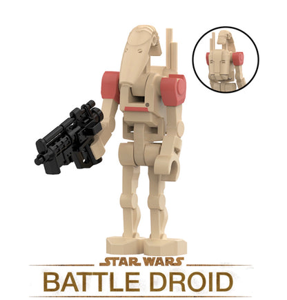 PREVENTE MINIFIGURE STAR WARS UNIVERS:  BATTLE DROID CUSTOM Disponibilité mi-septembre 2026