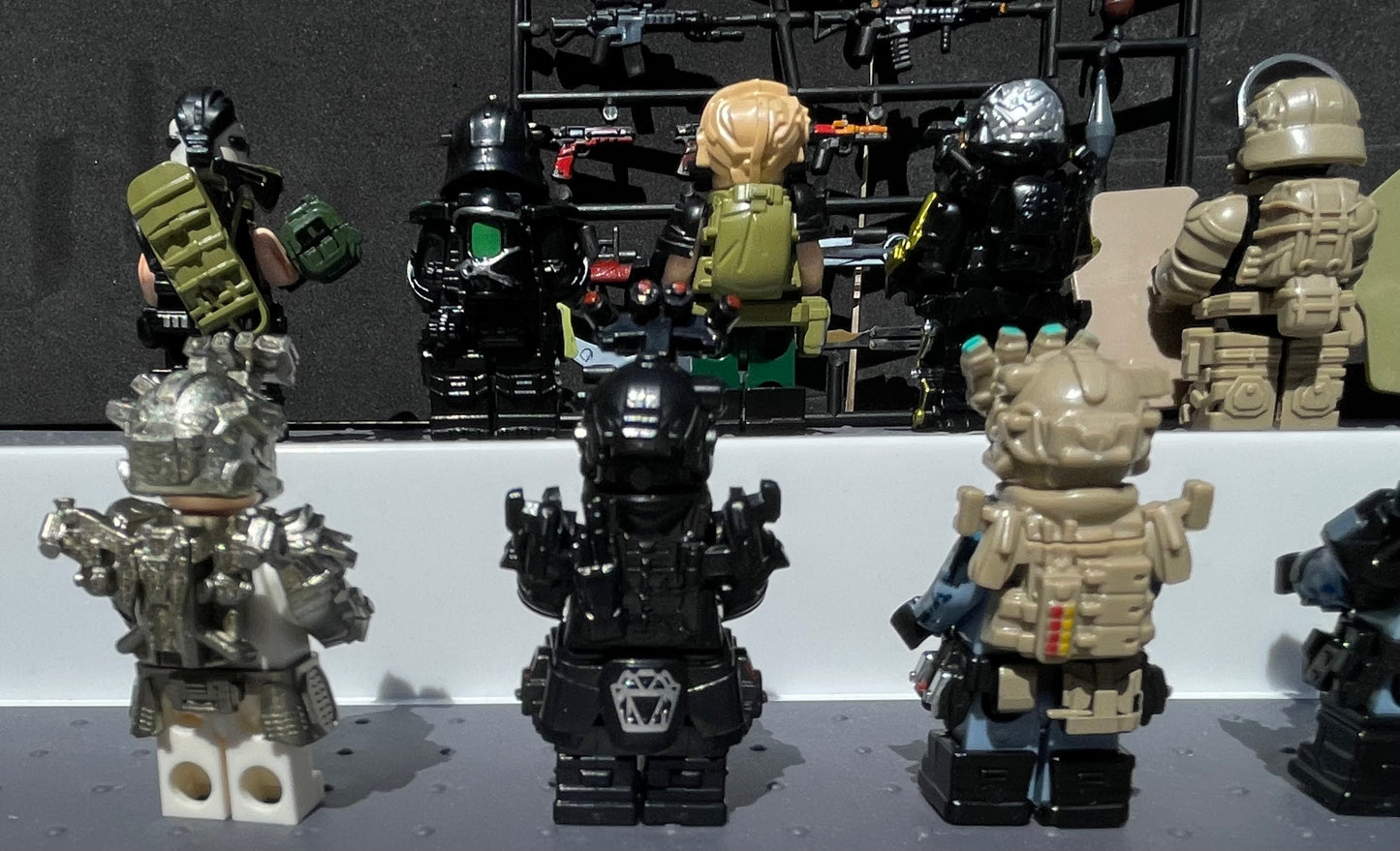 ♥️♥️MINIFIGURE VIDEO GAMES DELTA FORCE UNIVERS: CORRUPTED GOLDEN ROSE ♥️♥️custom