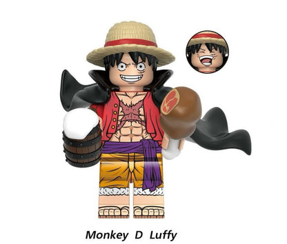 ♥️♥️MINIFIGURE ONE PEACE: MONKEY D LUFFY ♥️♥️custom