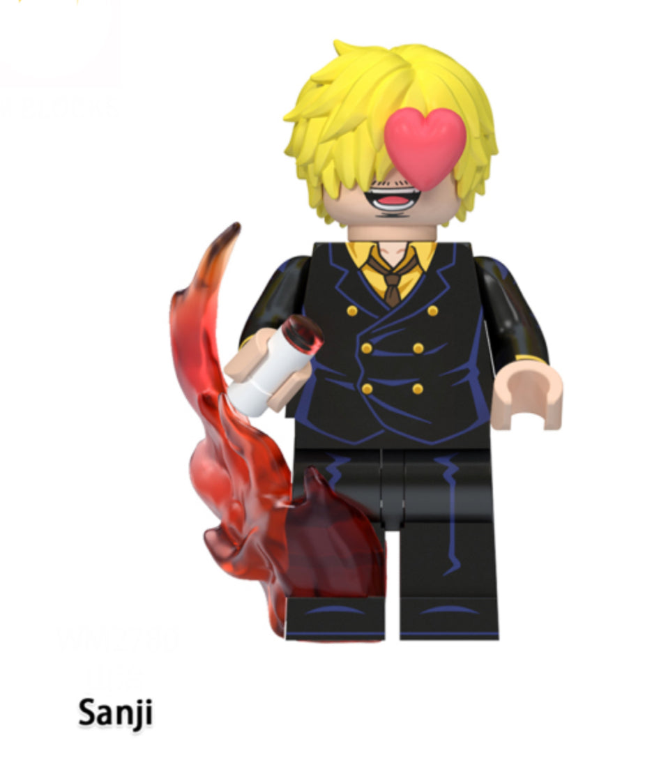 ♥️♥️MINIFIGURE ONE PEACE: SANJI ♥️♥️custom