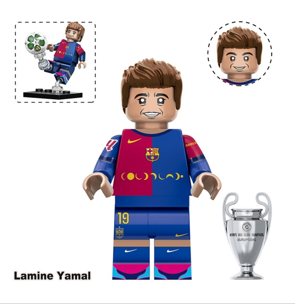 MINIFIGURE FOOTBALL UNIVERS ⚽️: LAMINE YAMAL custom