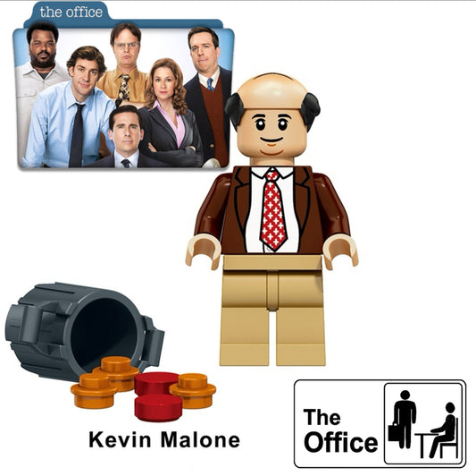 MINIFIGURE THE OFFICE UNIVERS: KEVIN MALONE Custom